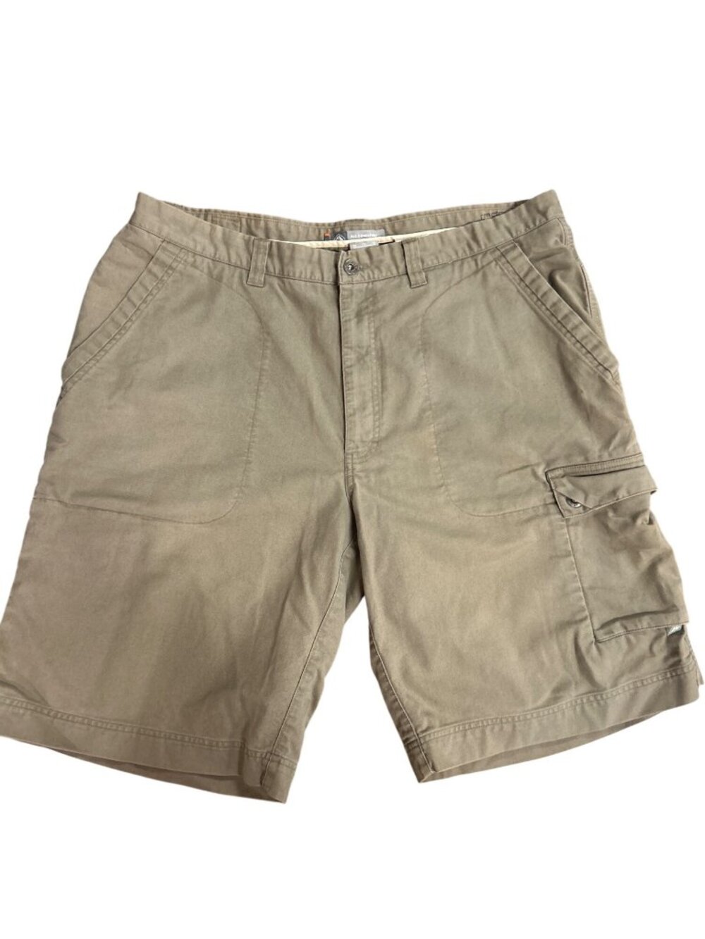 Nike ACG Cargo Shorts Mens Size 40 Beige 100% Cotton Utility Outdoor Style